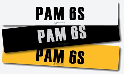 Lot 25 - Registration PAM 6S