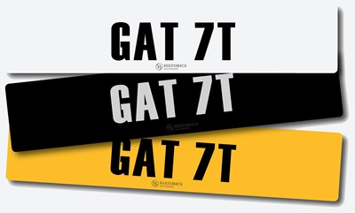 Lot 1 - Registration GAT 7T