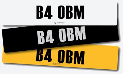 Lot 13 - Registration B4 OBM