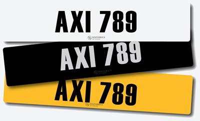 Lot 7 - Registration AXI 789
