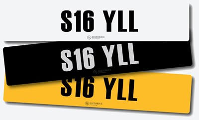 Lot 57 - Registration S16 YLL