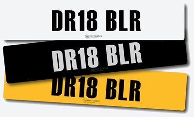 Lot 12 - Registration DR18 BLR