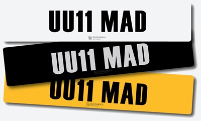 Lot 93 - Registration UU11 MAD