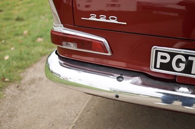 Lot 135 - 1967 Mercedes-Benz 220B Fintail