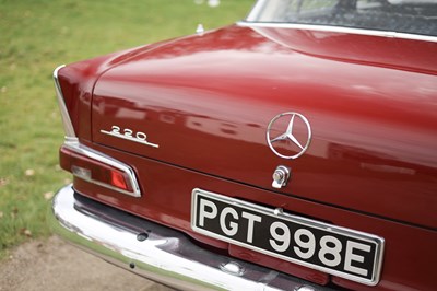 Lot 135 - 1967 Mercedes-Benz 220B Fintail
