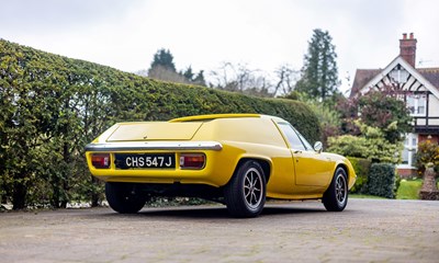 Lot 147 - 1971 Lotus Europa S2