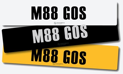 Lot 52 - Registration M88 GOS