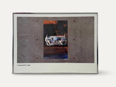 Lot 53 - 1971 Porsche 917 K Stark Glazed Print