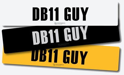 Lot 44 - Registration DB11 GUY