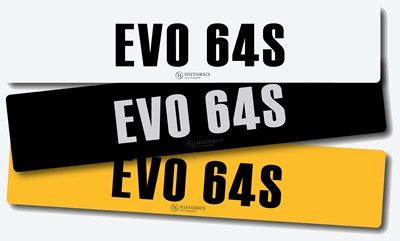 Lot 76 - Registration EVO 64S