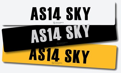 Lot 80 - Registration AS14 SKY