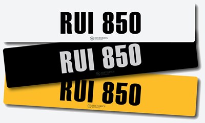 Lot 94 - Registration RUI 850