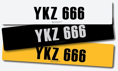 Lot 26 - Registration YKZ 666