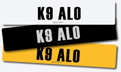 Lot 11 - Registration K9 ALO