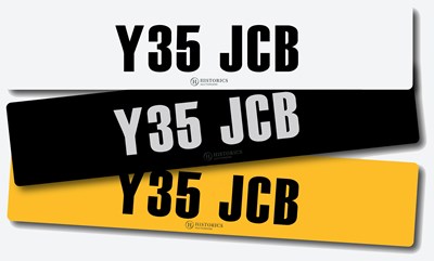 Lot 58 - Registration Y35 JCB