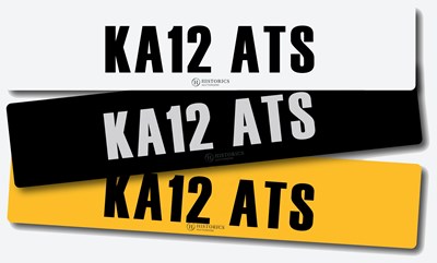 Lot 39 - Registration KA12 ATS