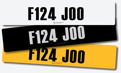 Lot 117 - Registration F124 JOO