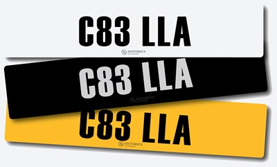 Lot 108 - Registration C83 LLA