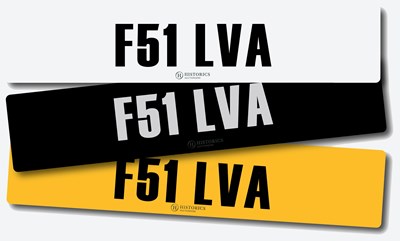 Lot 66 - Registration F51 LVA