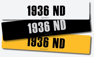 Lot 128 - Registration 1936 ND
