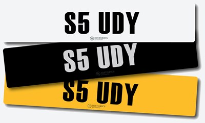Lot 127 - Registration S5 UDY