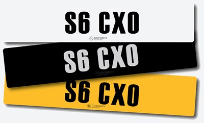 Lot 129 - Registration S6 CXO