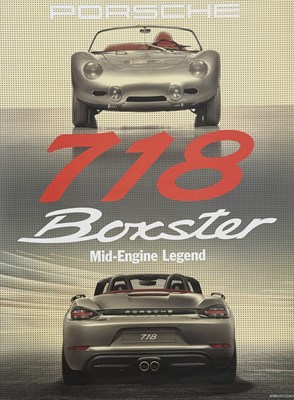 Lot 36 - 718 Porsche Boxster Poster