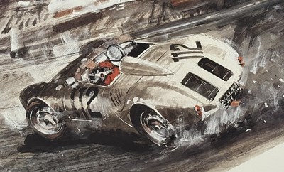 Lot 6 - Porsche 718 RSK Artwork