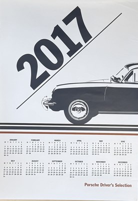 Lot 69 - 2017 Porsche 356 Calendar Artwork