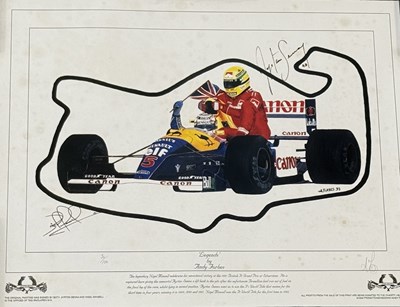 Lot 94 - Legends Print by Andy Forbes