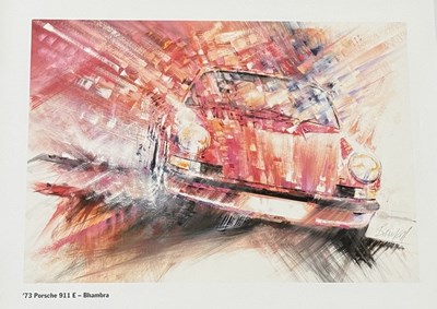 Lot 58 - 1973 Porsche 911 E Print by Bhambra