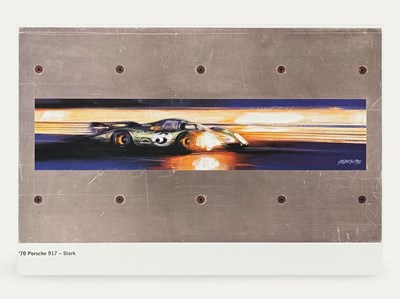 Lot 19 - 1970 Porsche 917 Print by Stark from 1995