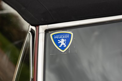 Lot 183 - 1974 Peugeot 504 GL Cabriolet
