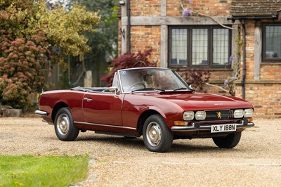 Lot 183 - 1974 Peugeot 504 GL Cabriolet