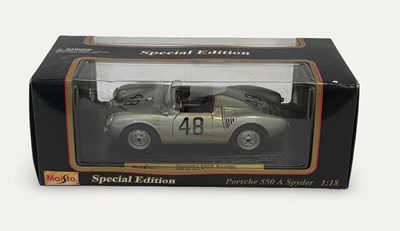 Lot 22 - Maisto Porsche 550 A Spyder Model