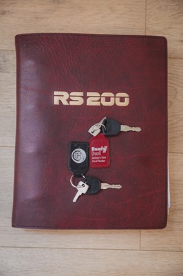Lot 252 - 1987 Ford RS200