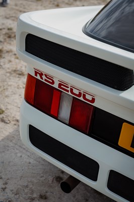 Lot 252 - 1987 Ford RS200