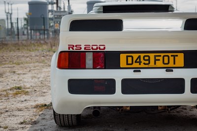 Lot 252 - 1987 Ford RS200