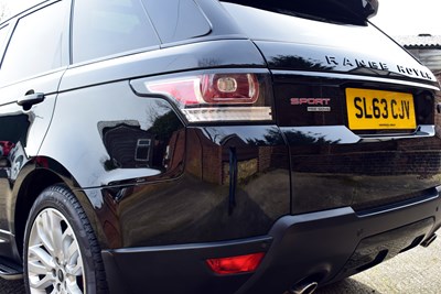 Lot 165 - 2013 Land Rover Range Rover Sport 3.0 SDV6 HSE Dynamic