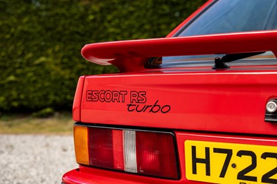 Lot 125 - 1990 Ford Escort RS Turbo