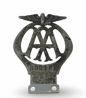 Lot 15 - AA Badge