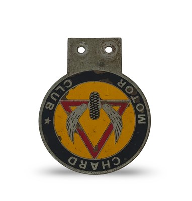 Lot 18 - Chard Motor Club Badge