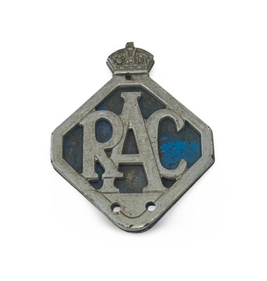Lot 28 - RAC Original Sign/Badge