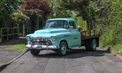 Lot 209 - 1957 Chevrolet 3100 Custom flat bed