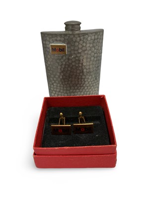 Lot 36 - MOBIL Oil Company Cuff Links With Other Items
