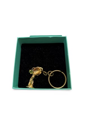 Lot 49 - Gold plated RR "Spirit of Ecstasy" on Keyring