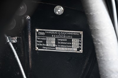 Lot 151 - 1958 Messerschmitt KR201 Roadster