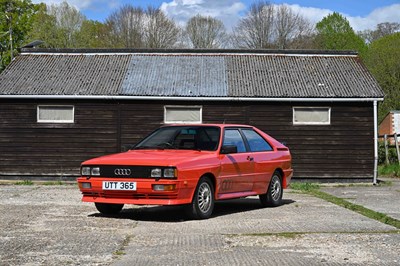 Lot 152 - 1982 Audi UR Quattro