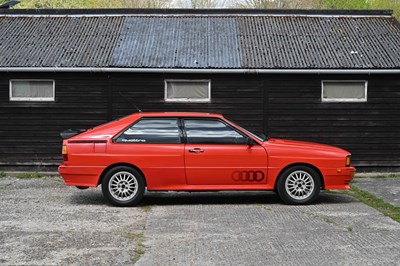 Lot 152 - 1982 Audi UR Quattro