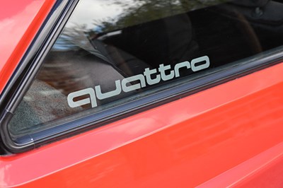 Lot 152 - 1982 Audi UR Quattro